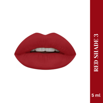 Red Liquid Matte Lipstick Shade 3