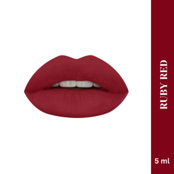 Ruby Red Liquid Matte Lipstick