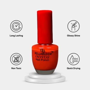 blood red nail polish features