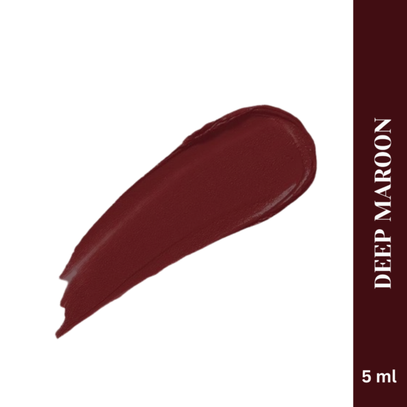 Deep Maroon Liquid matte lipstick