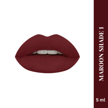 Maroon Liquid Matte Lipstick Shade 1