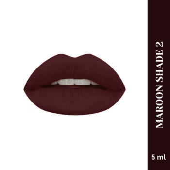 Maroon Liquid Matte Lipstick Shade 2