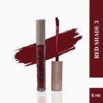 Dard red shade liquid matte lipstick