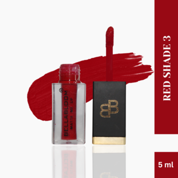 Red Liquid Matte Lipstick Shade 3