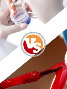 Difference between gel polish vs regular polish