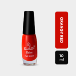 Orangy Red Nail Polish | Long Lasting, Quick Drying & High Shine Finish