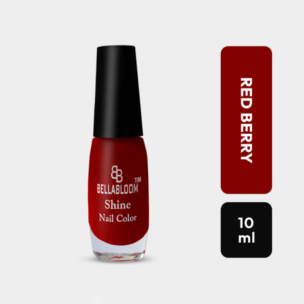 Red Berry Nail Polish liquid bottle