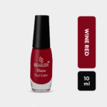 Wine Red Nail polish liquid bottle