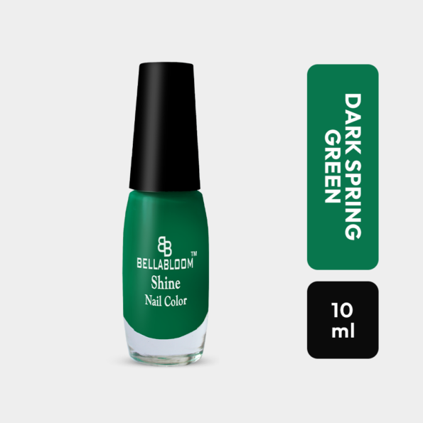 Green nail polish