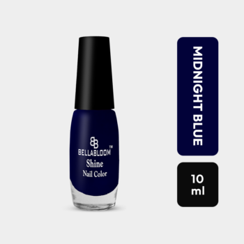 blue nail polish