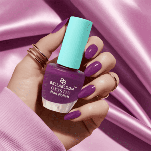 purple nail polsih