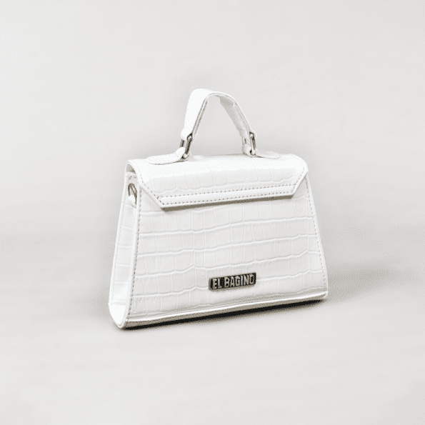 WHITE SLING BAG