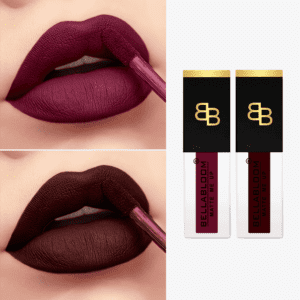  deep chocolate brown lipstick.