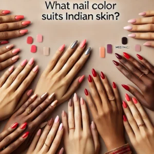 best nail colors for Indian skin tones