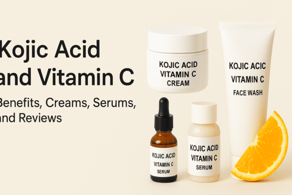 face wash with kojic acid and vitamin C by Bellabloom – fades dark spots and brightens skin