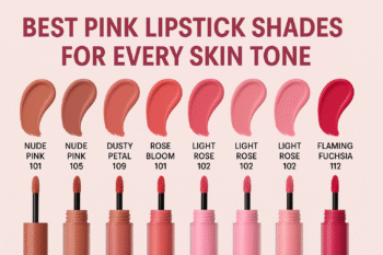 Top Pink Lipstick Shades for Every Indian Skin Tone – Names & Numbers Included