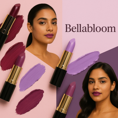 💄 Purple Lipstick Guide: Best Shades, Skin Tones & Styling with a Purple Dress in India