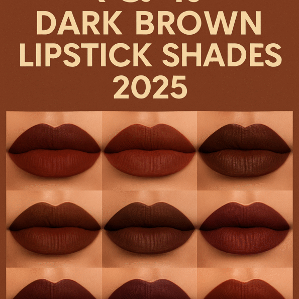 Top 10 Dark Brown Lipstick Shades in India (2025) – Matte, Liquid & Long-Lasting Picks Under ₹299