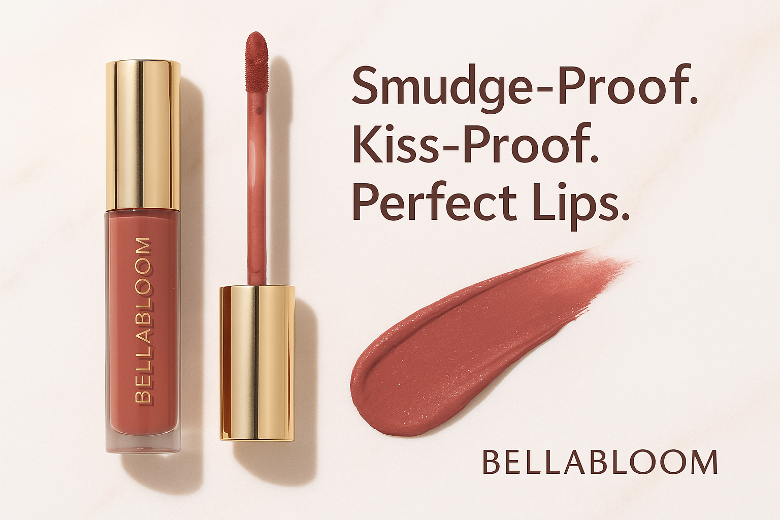 Bellabloom Luxury Liquid Lipstick β Smudge-Proof, Kiss-Proof, Long-Lasting Matte Lipsticks in India