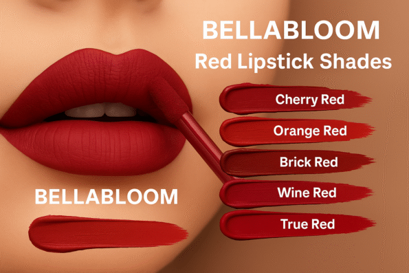 best Bellabloom red lipstick shades—from cherry