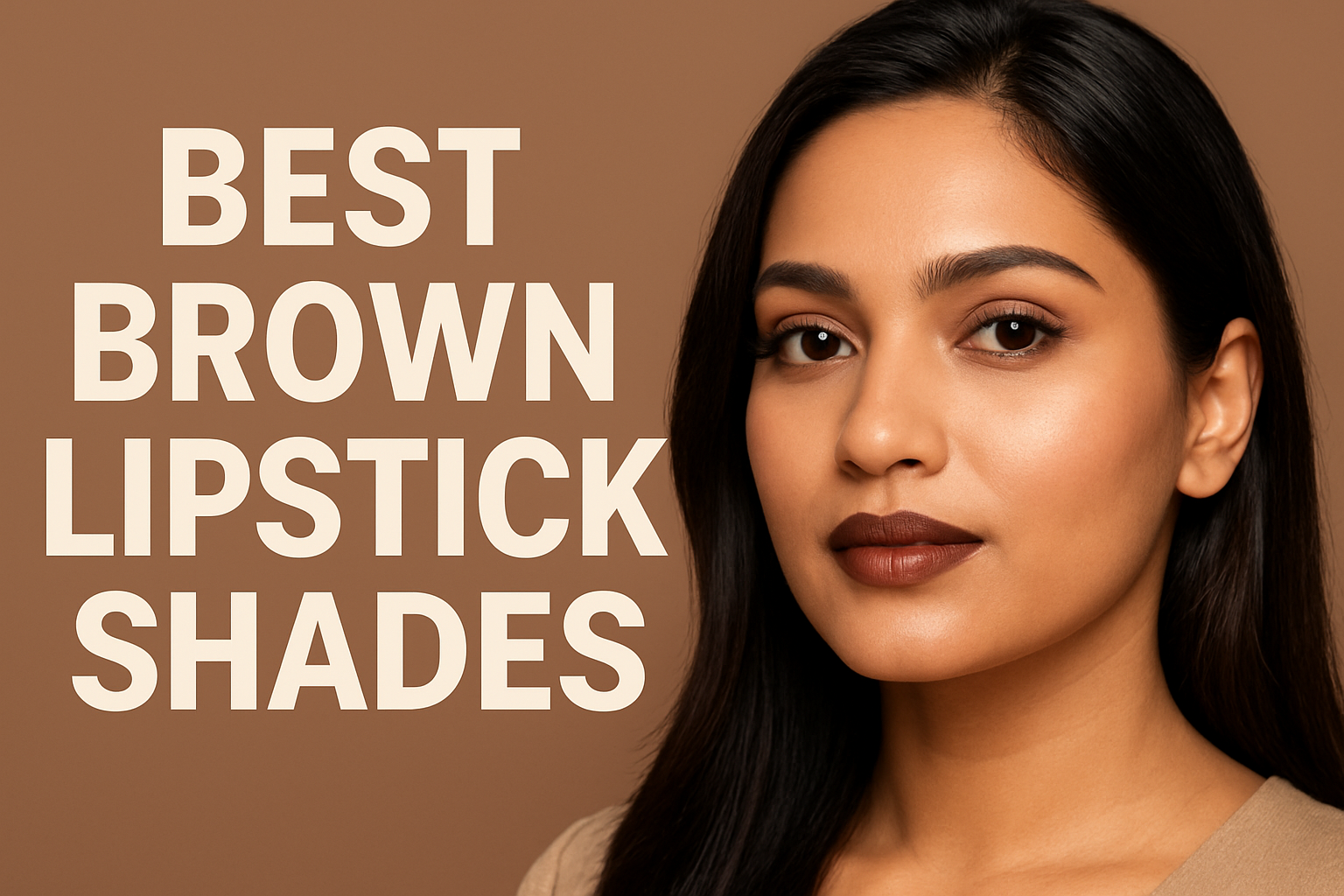 Best Brown Lipstick Shades for All Indian Skin Tones (2025)